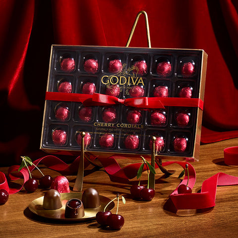 Cherry Cordial Chocolate Gift Box